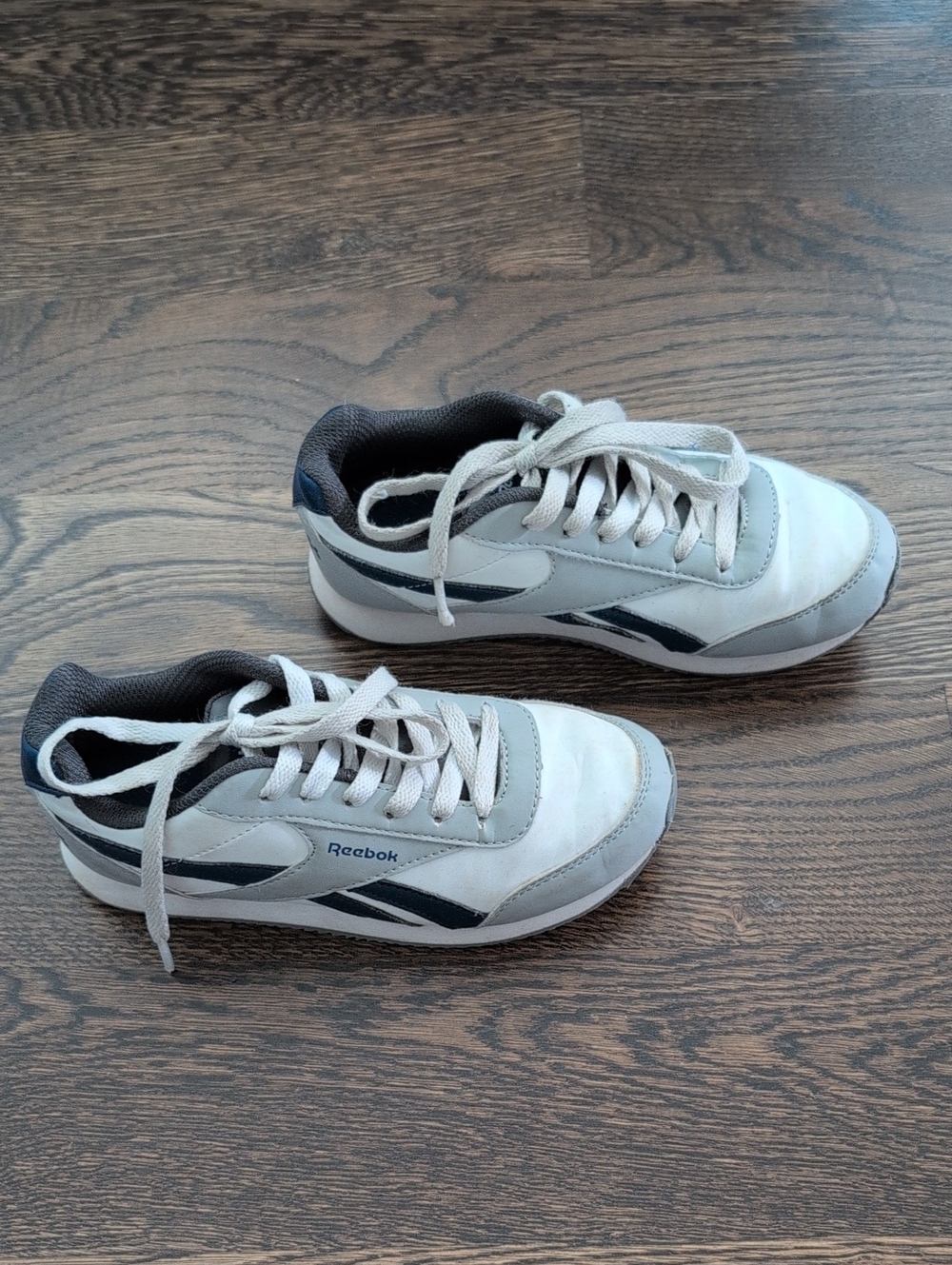 Reebok Royal CL Jogger Sneakers White & Blue US 1 (Kids)